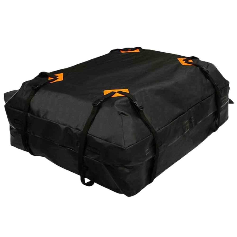 Sleek Design 600D Soft Shell Car Roof Bag with Secure Strap System for Safety