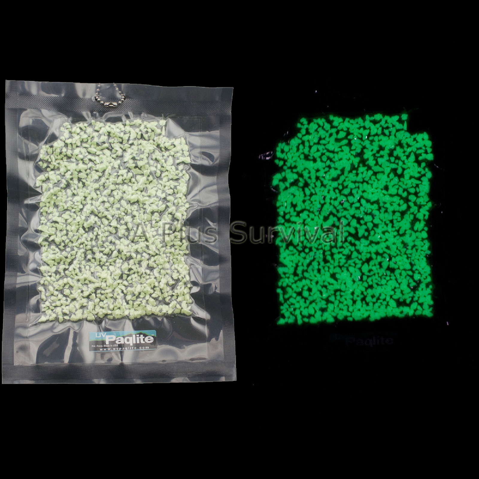 UV Paqlite Small Glow in the Dark Pad Lantern Tent Night Light Backpacking Camp
