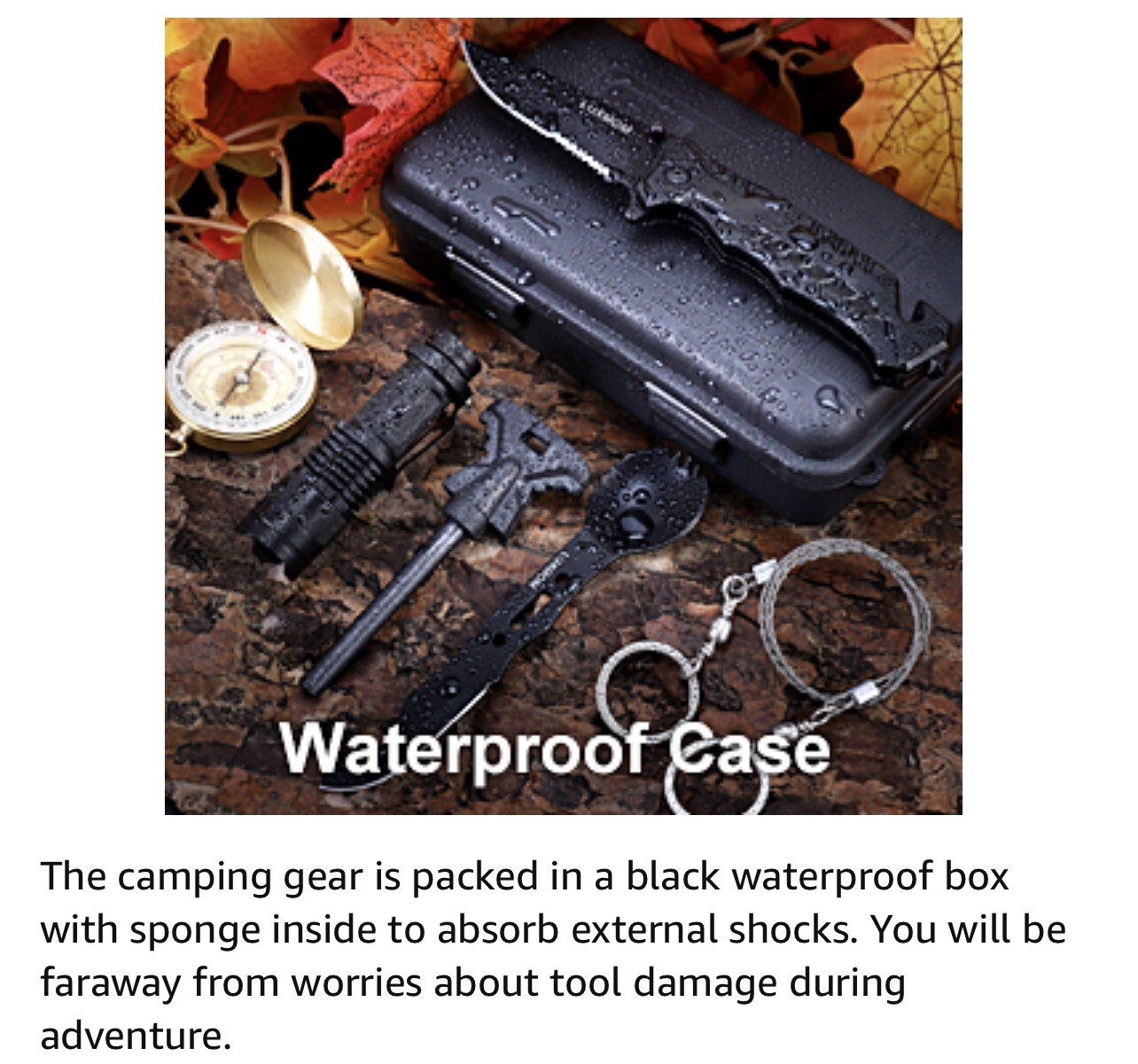 28 In 1 Survival Gear Kit Equipment Outdoors Camping Hiking Supplies Men Dad
