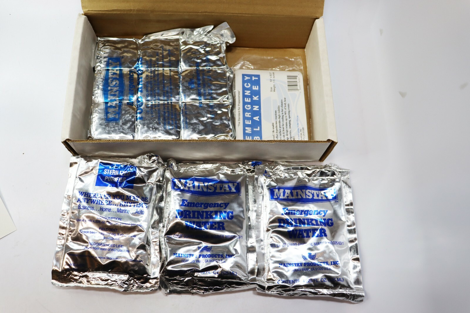 The Ark III Emergency Preparedness Kit Food Water Blanket 1 Person 3 Day READ