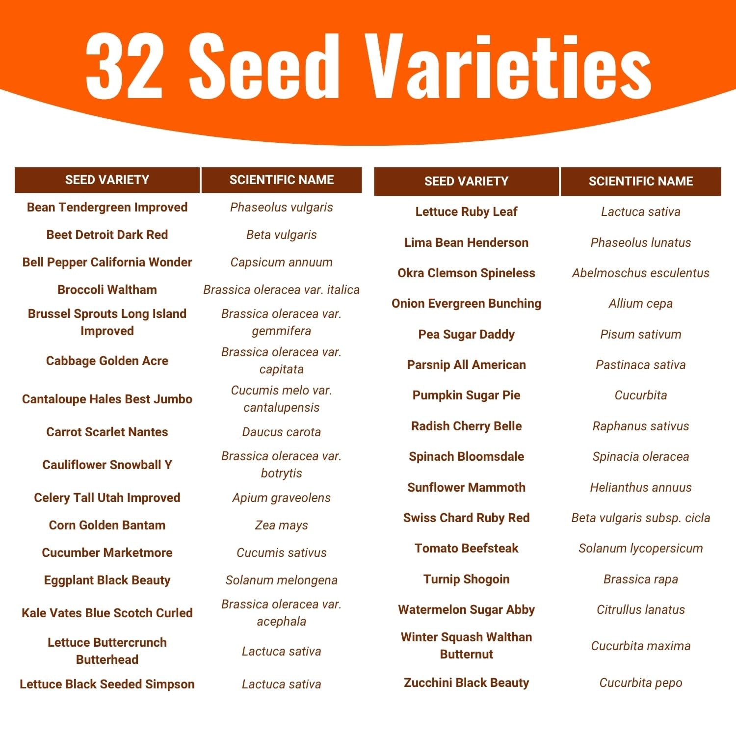 Open Seed Vault |15,000 Heirloom Seeds | 32 Seed Types | Survival Seeds | 202…