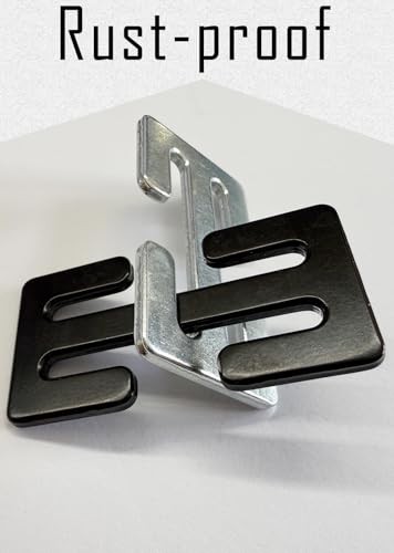 Chenxiran Stainless Steel E-Clips Universal Strap Buckle for Backpacks & Gear