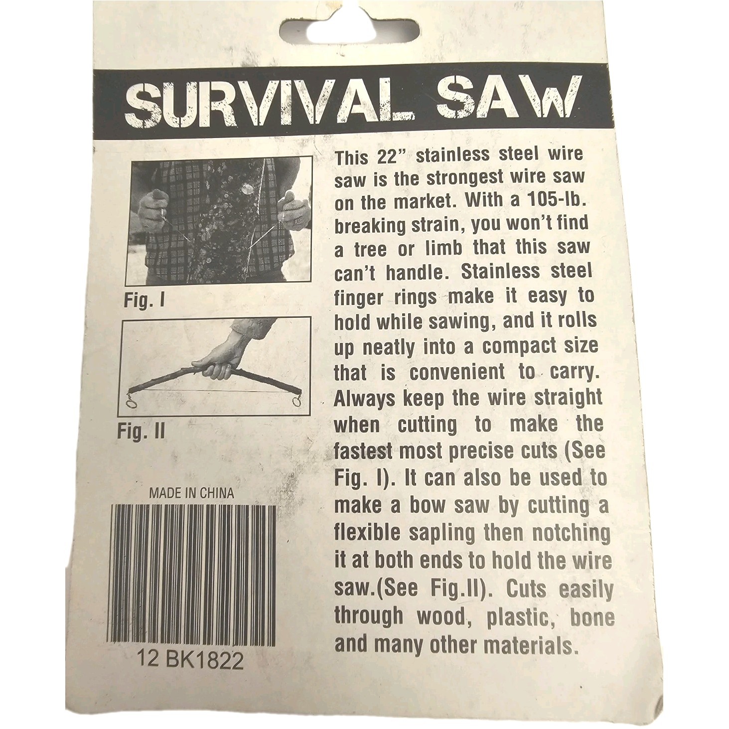 M-48 Kommando Military Emergency Wire Survival Saw Tool-New