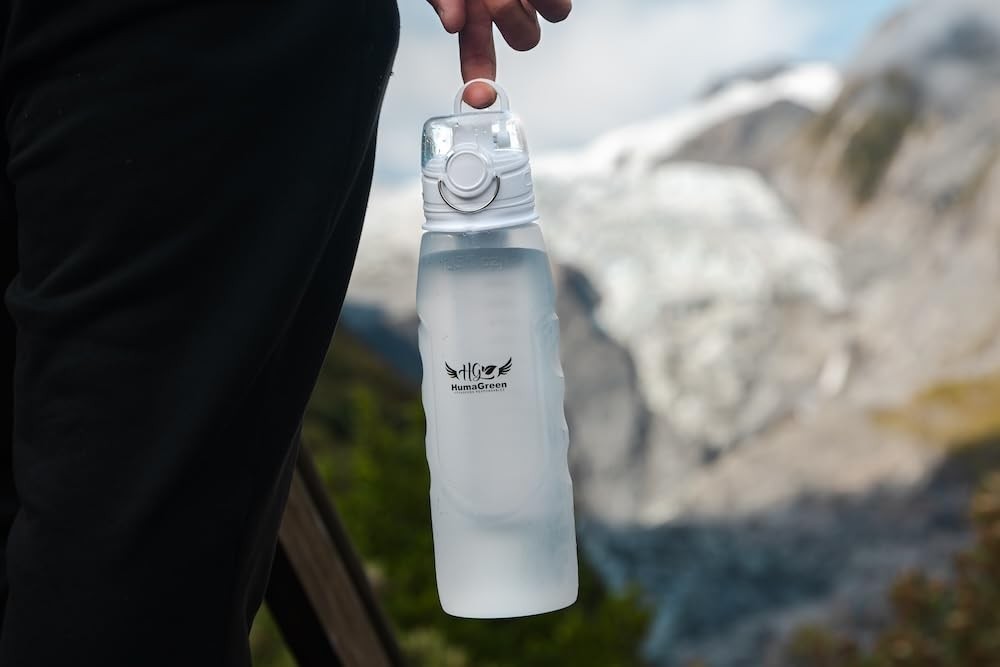 Humagreen Water Filter Bottle, Portable, Reusable, for Travel, Hiking…
