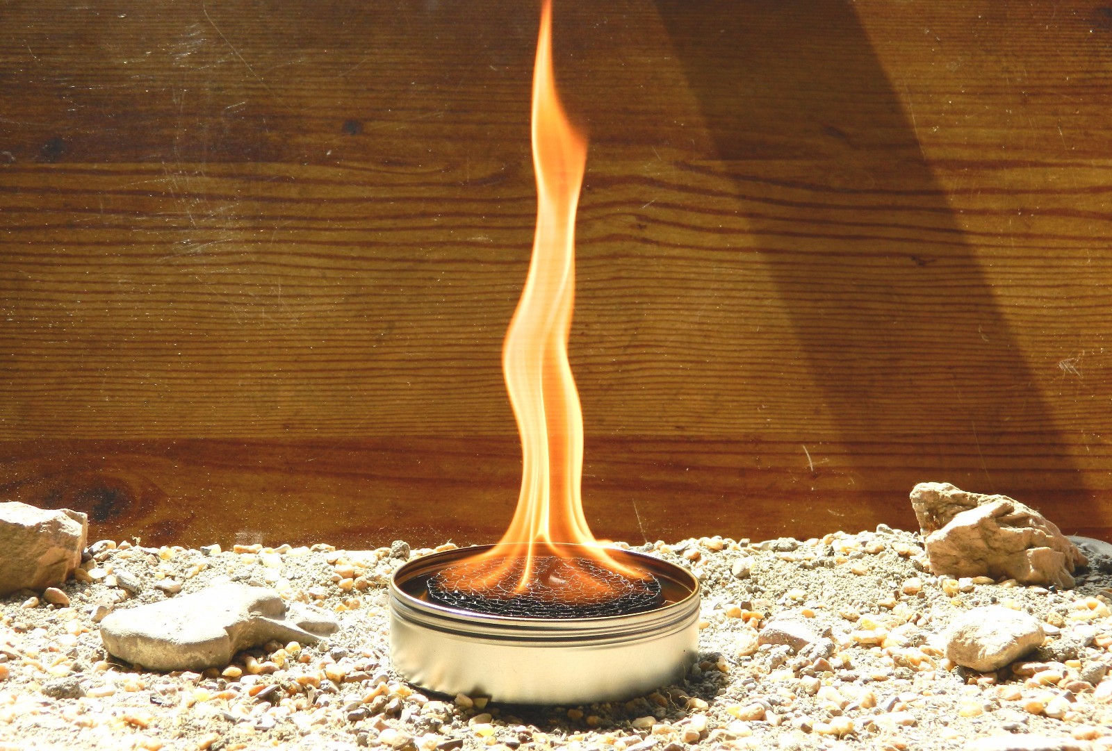 3Hr Outdoor Survival Buddy Burner + 5 Emergency Fire Tinder Buddy Briquettes