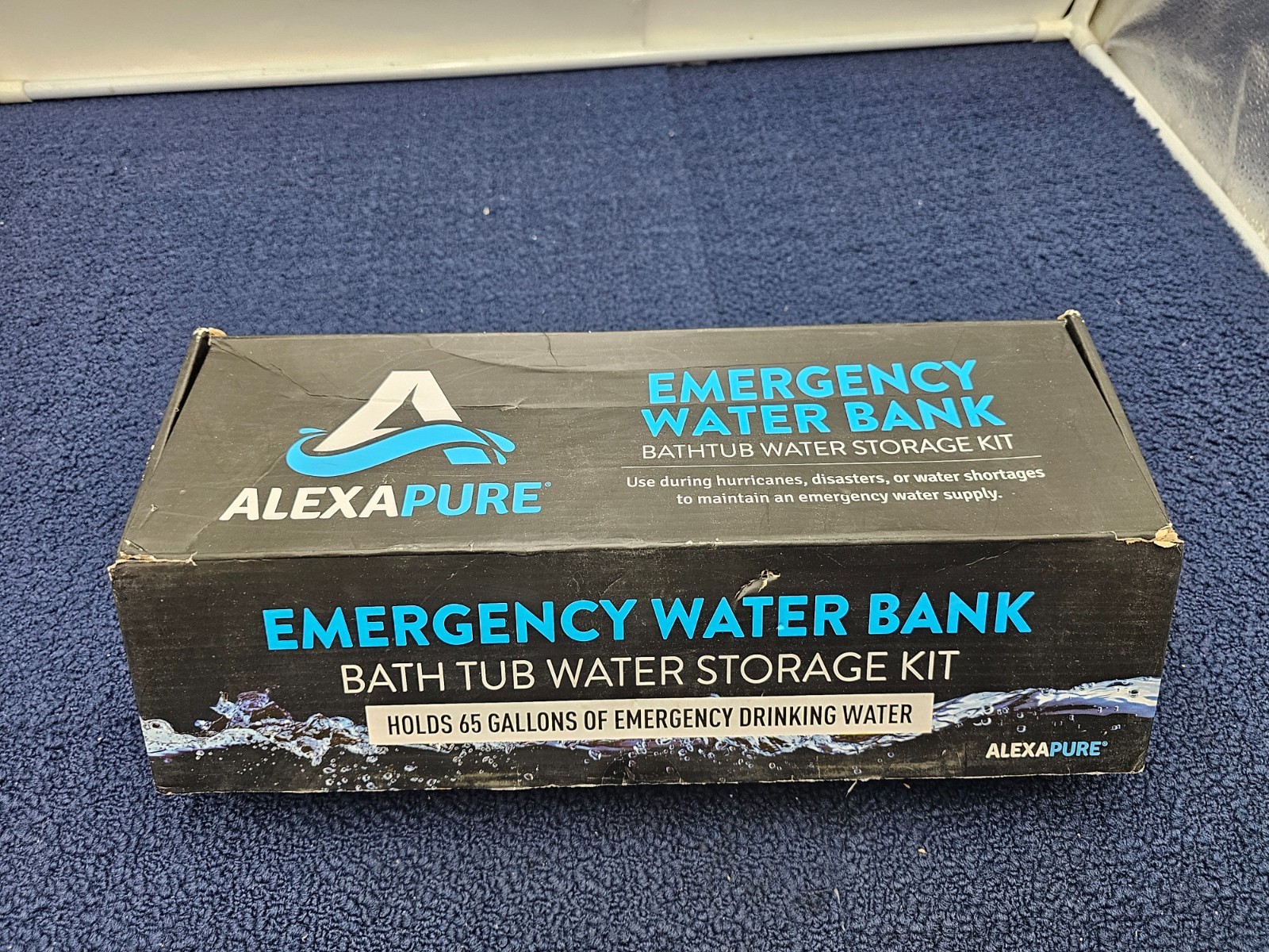 Alexapure Emergency Water Bank Storage Pump Heavy Duty, 65-Gallon Easy To Use