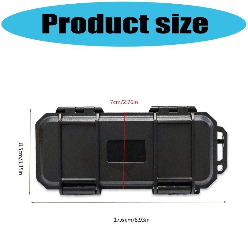 Rugged Sealed Tool Storage Box Container Lightweight Design For Workshop Use