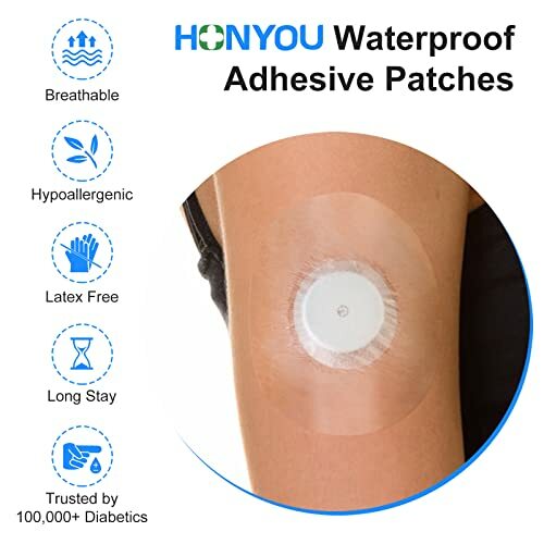 Freestyle Libre Sensor Cover Medical Adhsive Patch For Libre 2 Precut CGM 40Pack