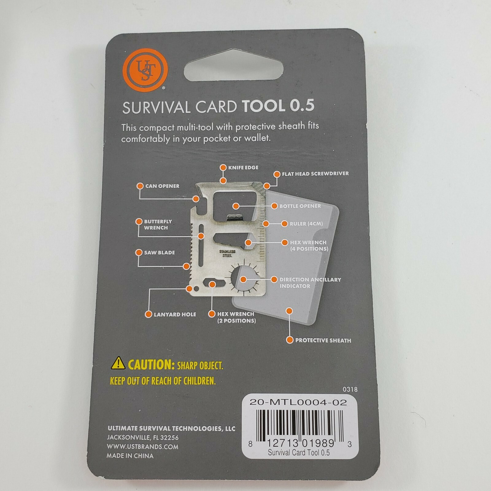 🆕 Survival! Watertight First Aid Kit 1.0 + Trail Tweezer + 3 Cards Tool! Fast!