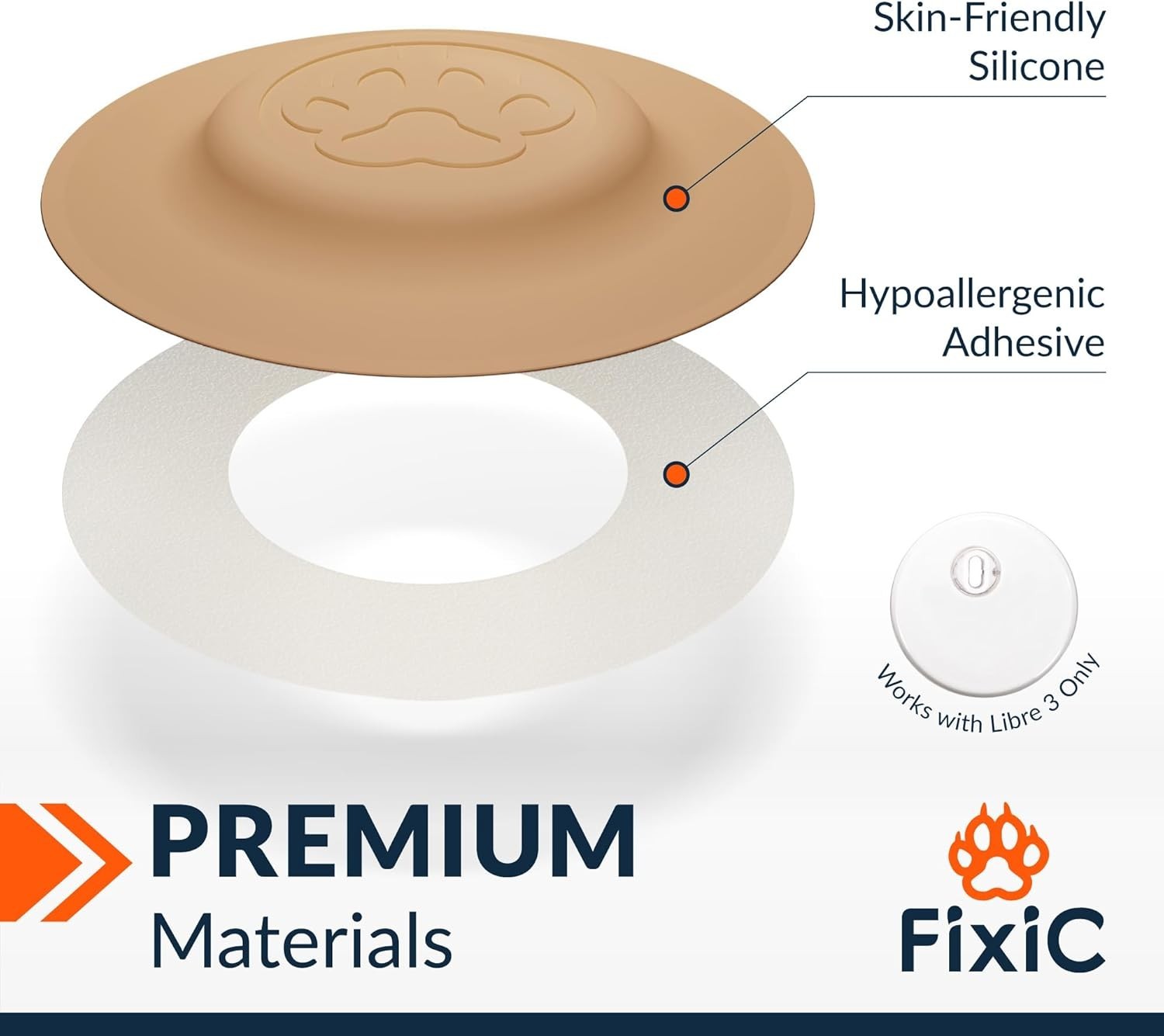 10 Waterproof Hypoallergenic Adhesive Patches for Libre 3 – Stay Secure 14 Days