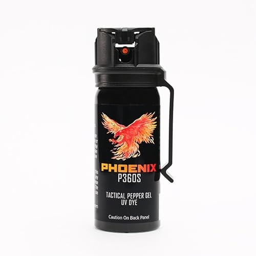 Phoenix P360S Pepper Gel – Maximum Strength Police & Military Grade Pepper