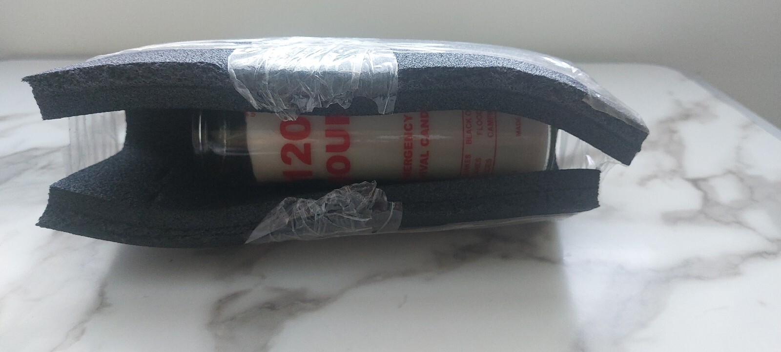 Emergency Candle, 120 hr Survival Candle A365 Made in USA Black outs Disaster *