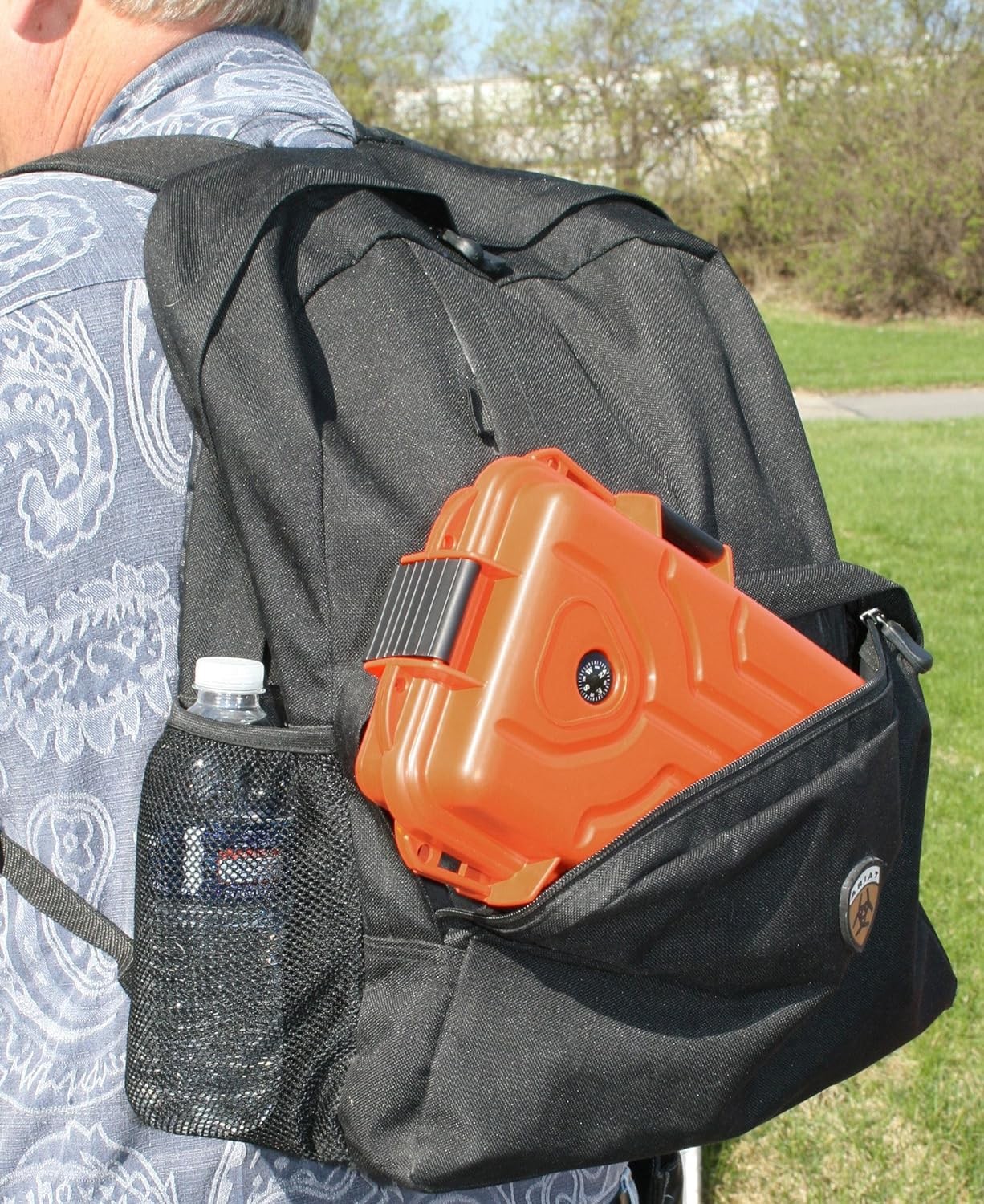 MTM Survivor Dry Box with O-Ring Seal Large, Orange