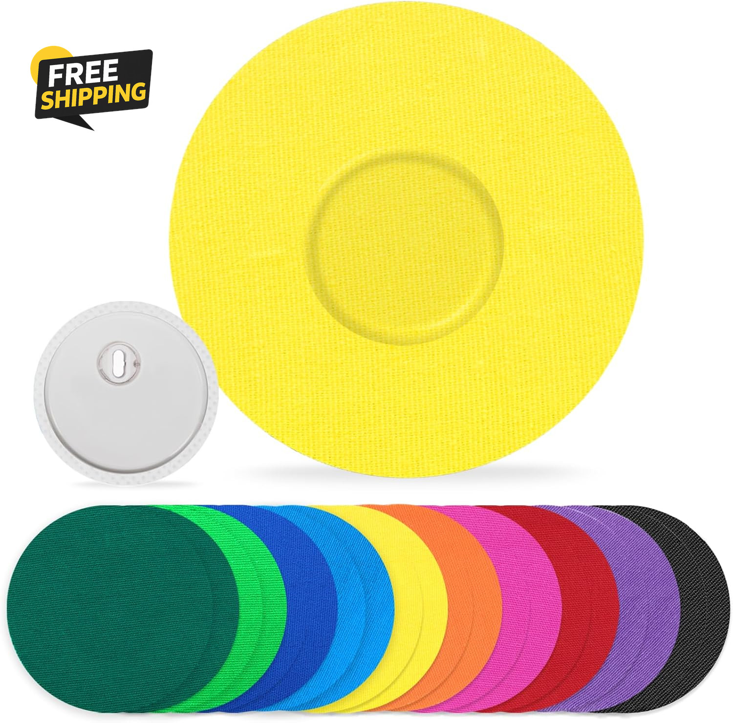 Waterproof Libre 3 Sensor Covers, 20Pack Freestyle Adhesive Patches for Libre 3