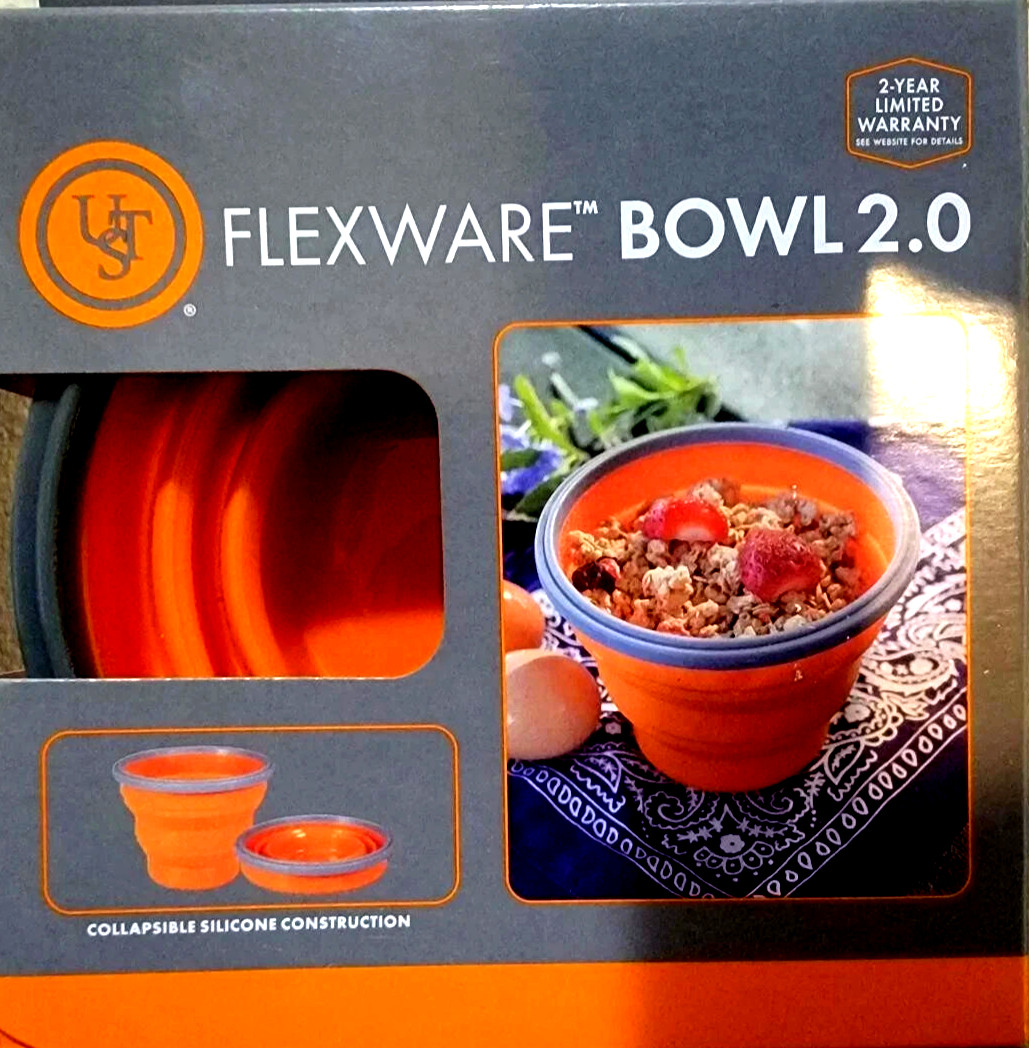 Blue sky orange bowl 2.0 emergency bug out bag disaster camping collapsible set