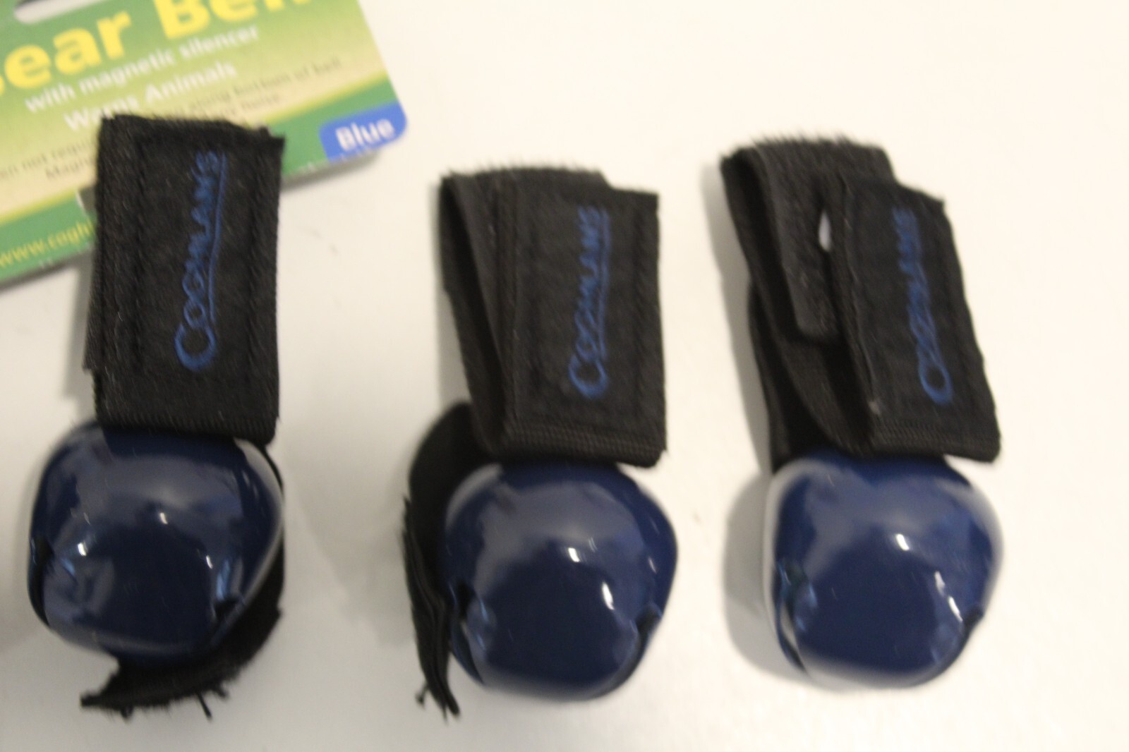 Coghlan’s Bear Bell with Magnetic Silencer – Blue