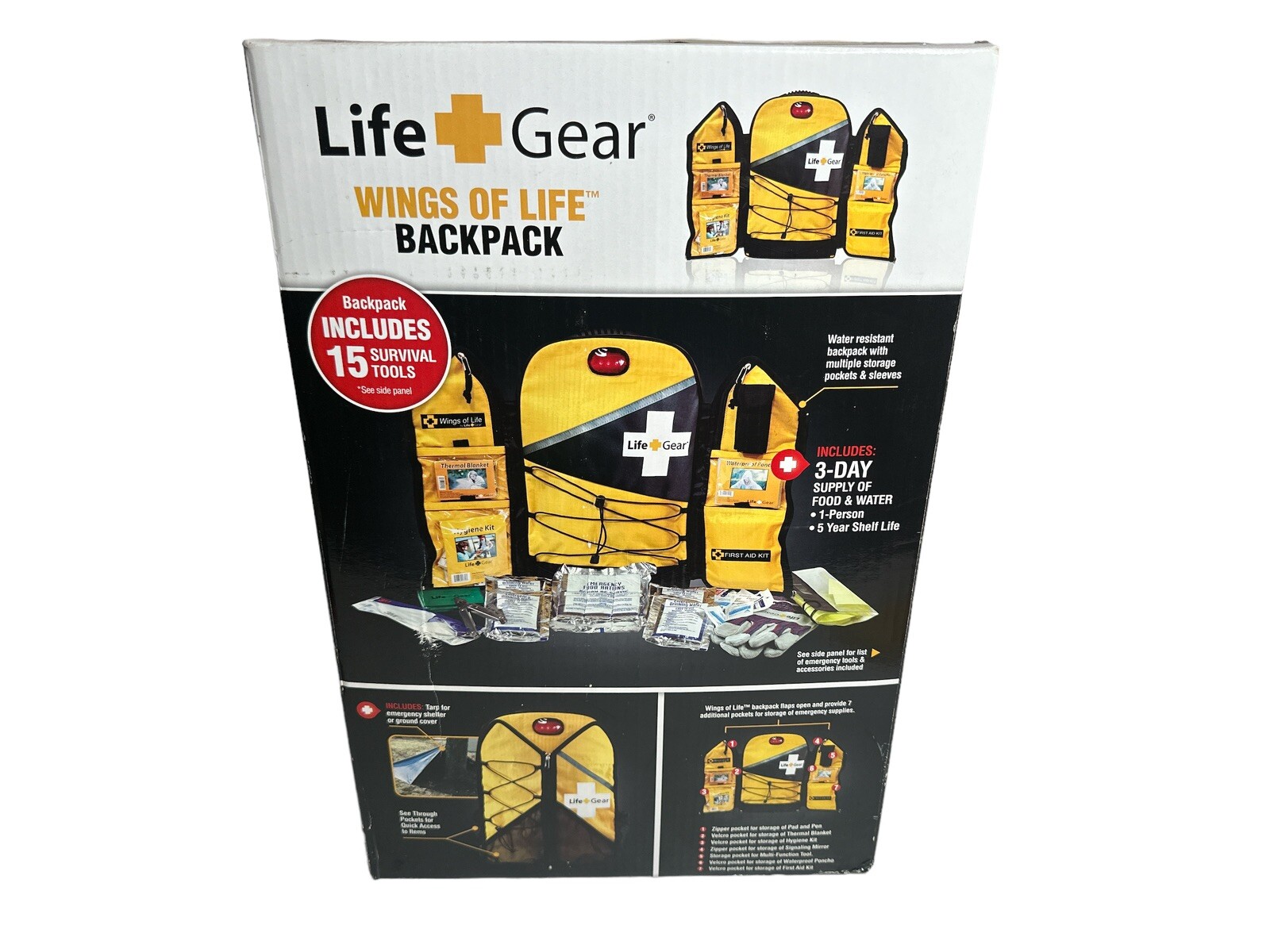 Life Gear Wings of Life 72 hour survival kit backpack