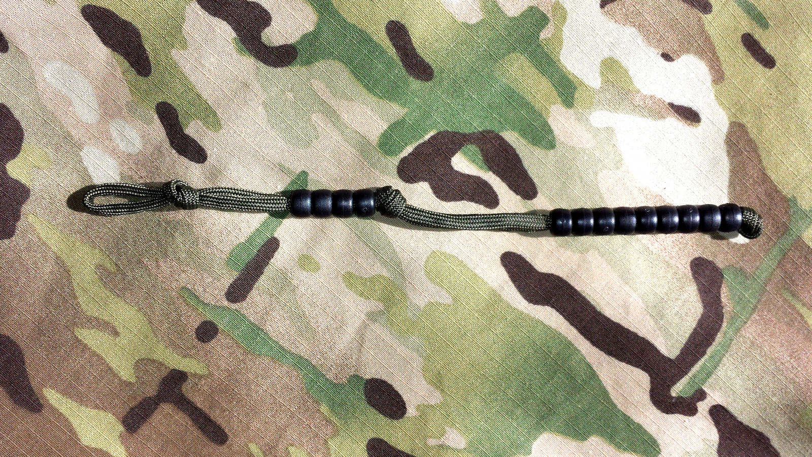 Olive Drab Ranger Pace Count Beads 5000 meters US Veteran Made in USA