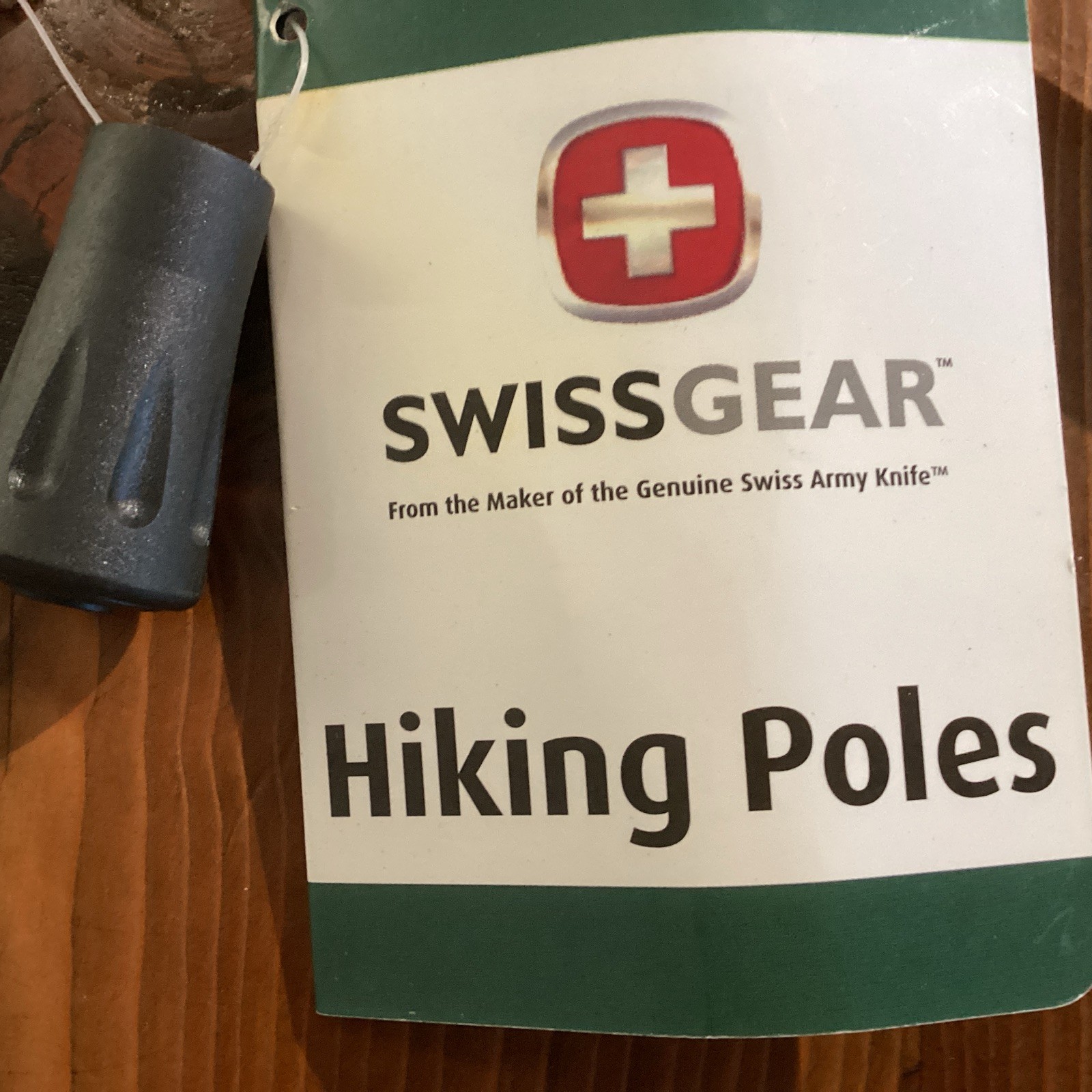 Swissgear Aluminum Extendable/ Collapsible Walking Pole, Red,