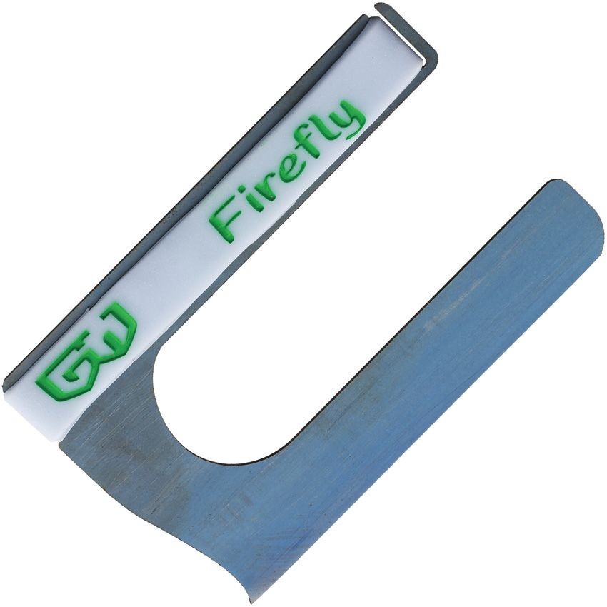 Grim Workshop Firefly Blade Card Knife 1095HC Blade Chisel Grind w/Ferro Rod USA