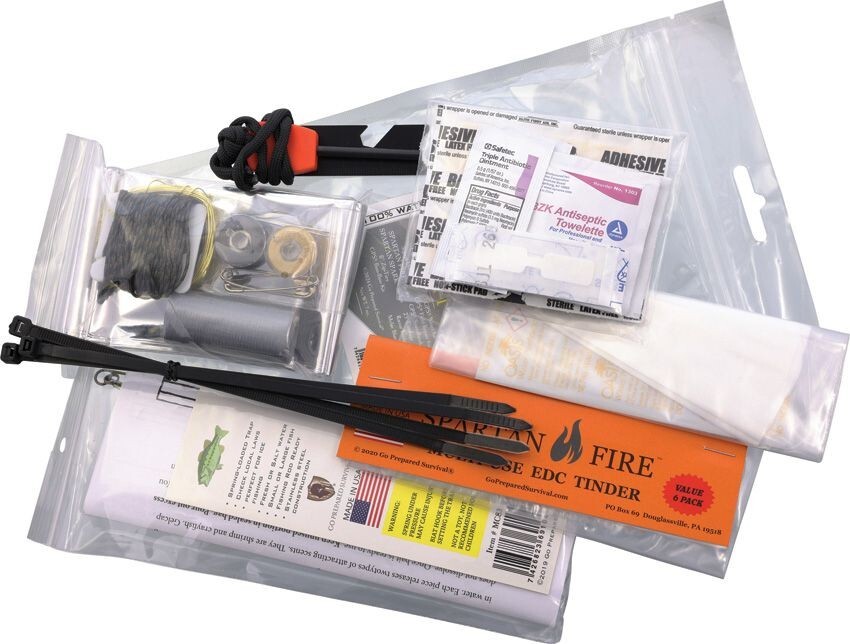 Go Prepared Survival Kit General Outdoor Scenarios Essentials Compact Portable
