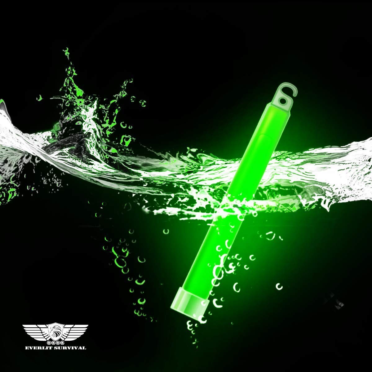 12Pcs Survival Emergency Glow Sticks 6 Inches Light Sticks for First Aid Kit