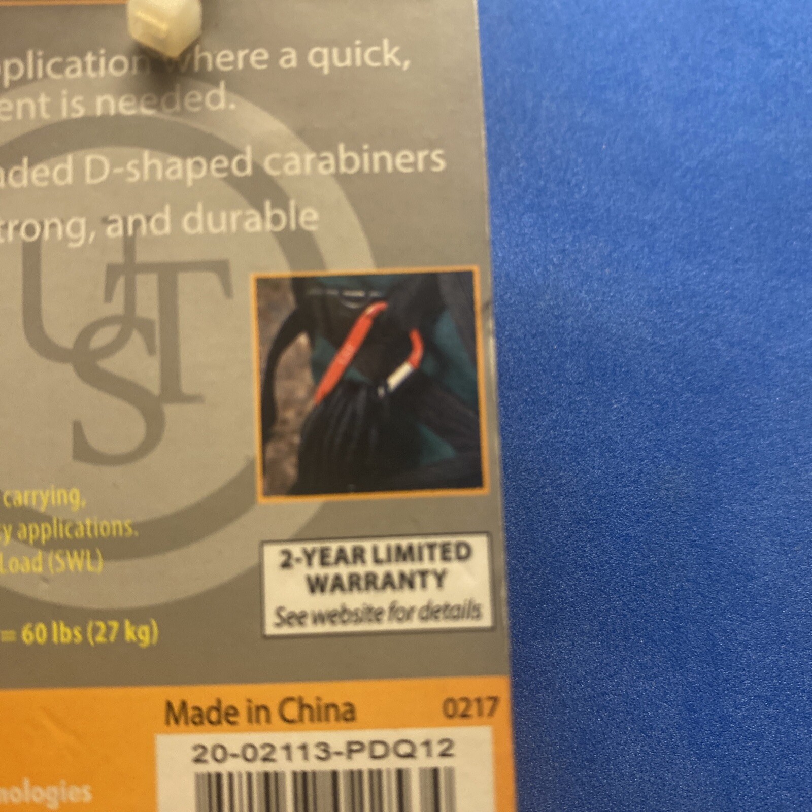 Ultimate Survival Gear! – (2pack) – 8cm Cara￼biners, In-used / Gold Color!