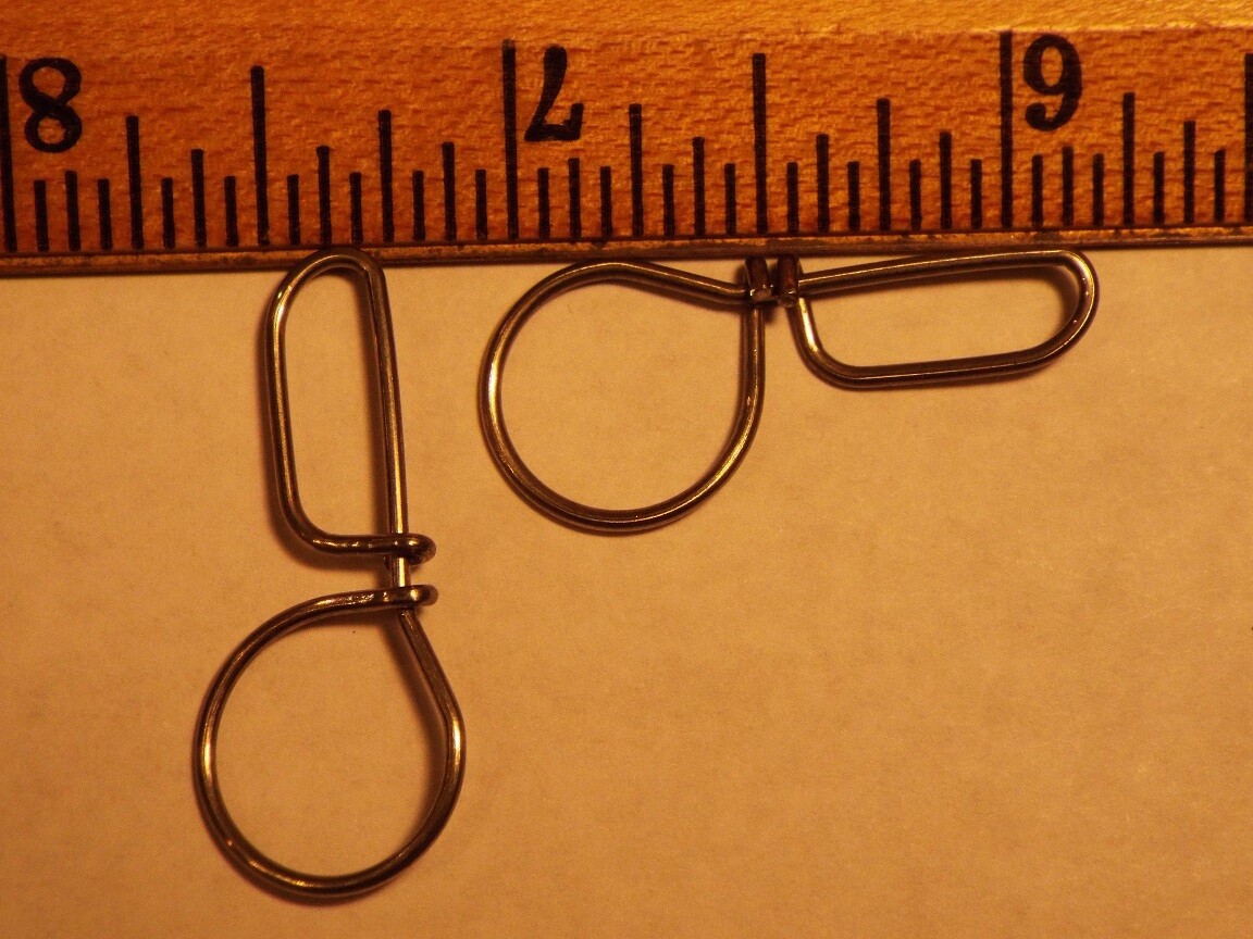 12 STAINLESS ZOMBIE CLIPS 125LB BUG OUT SURVIVAL BAG BACKPACK PREPPER EMERGENCY