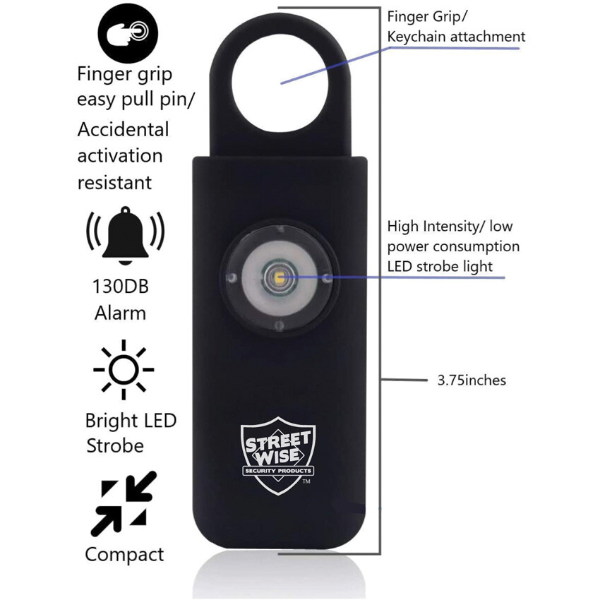 New Streetwise Products SOS Pull Pin Alarm SWSOS
