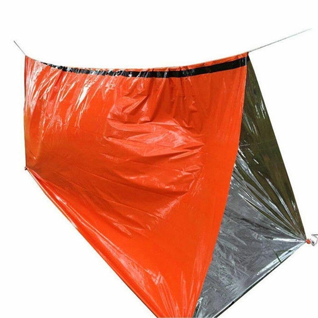 5 Pack Emergency Sleeping Bag Thermal Blanket Waterproof Outdoor Survival Tent