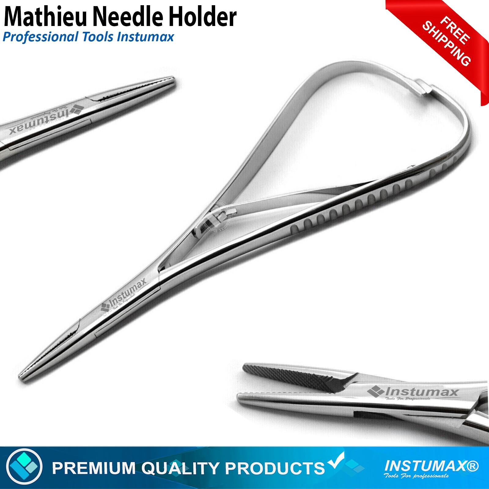 Surgical Suture Kit Basic First Aid Set Medical Tweezer Needle Holder Forceps