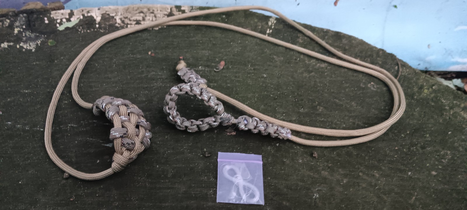 Shepherd Sling One Piece Paracord 12f Weaved Inside Is Emergency Fishing Gear