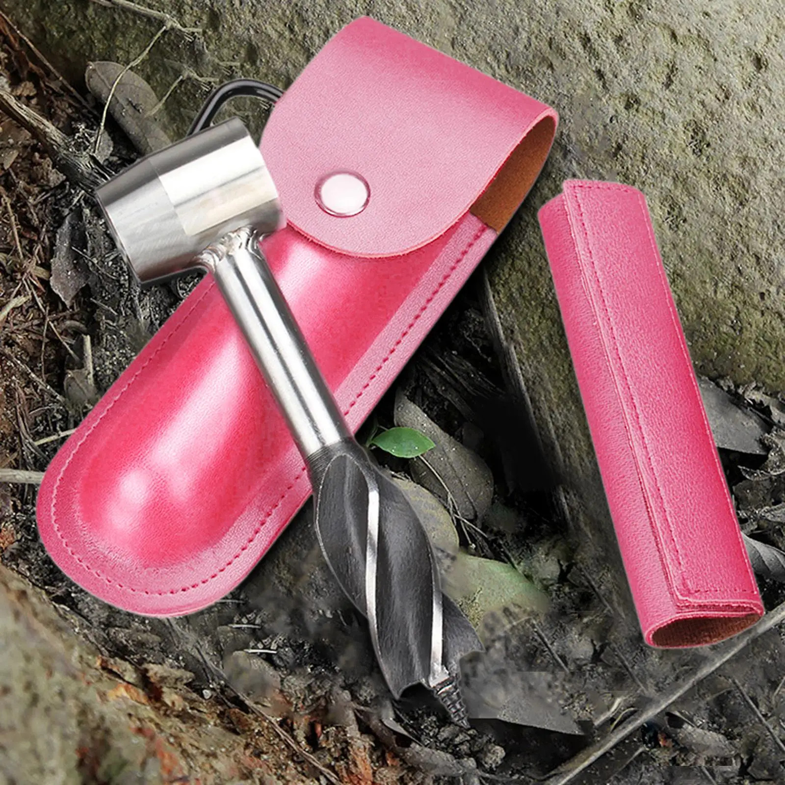 Hand Auger Drill Bit Multi-Purpose Bushcraft Puncher Wood Peg and Hole Maker Man