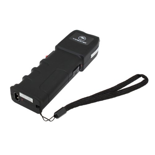 VIPERTEK 700 BV Rechargeable LED Heavy Duty Stun Gun + Pepper Spray