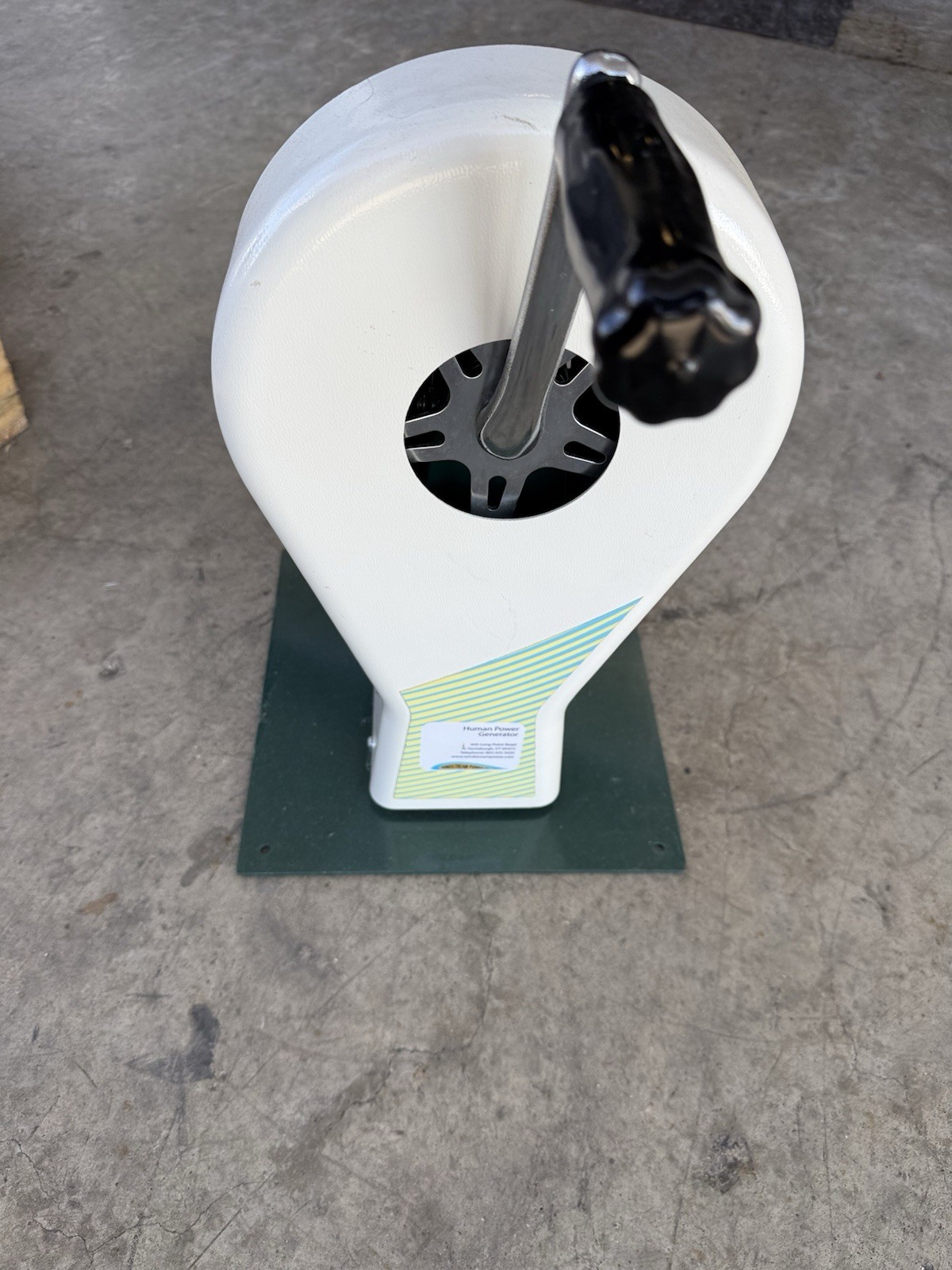 Windstream’s Human Power Generator