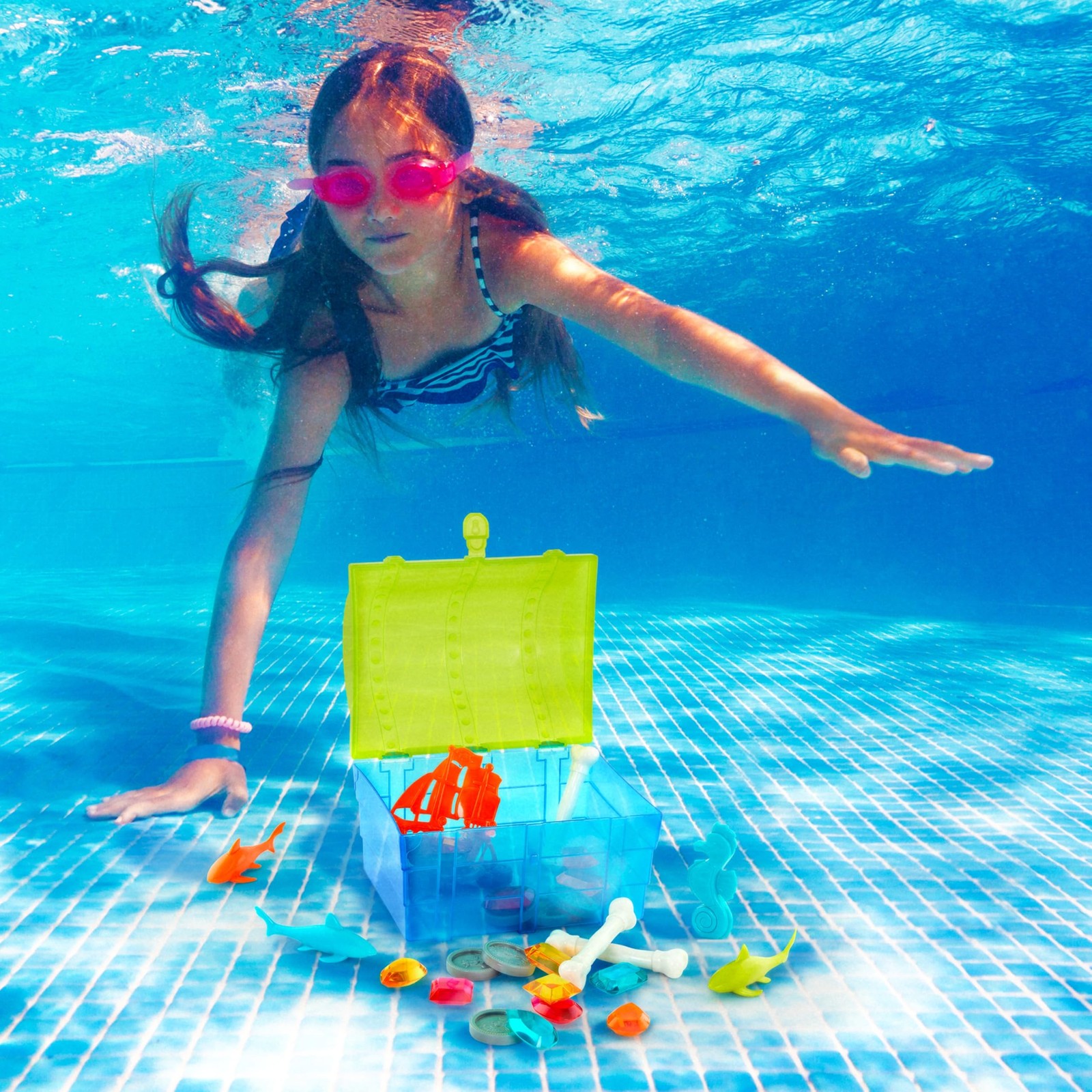 Pirate Diver Set Scuba Diving Game for Kids Water & Pool Toy Pirate…