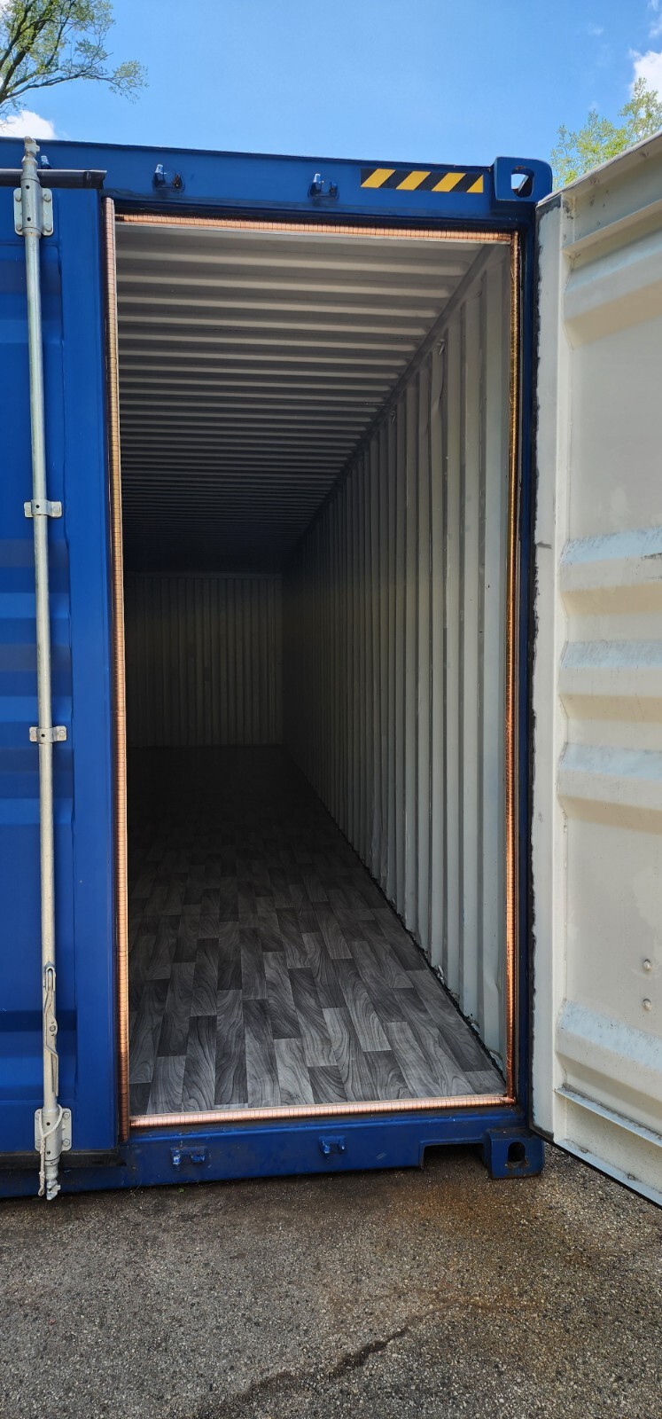 40′ Faraday Cage Shipping Container EMP Storage for Car Generator ATV Tools HDDs