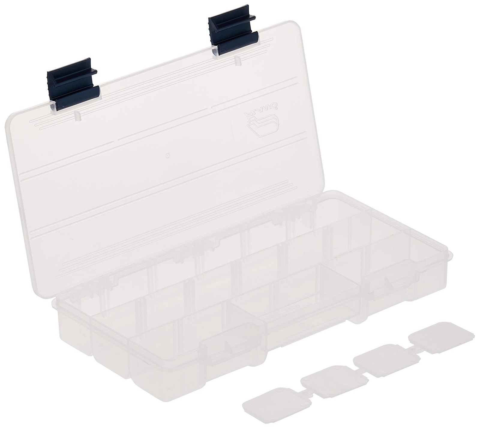 Plano Tackle Boxes,4 pack of 3500 Prolatch Stowaway Four Pack, blue