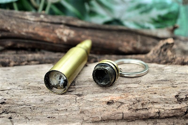 Bullet Permanent Match – Fire Starter Lighter – Camping Survival Gear Key Ring