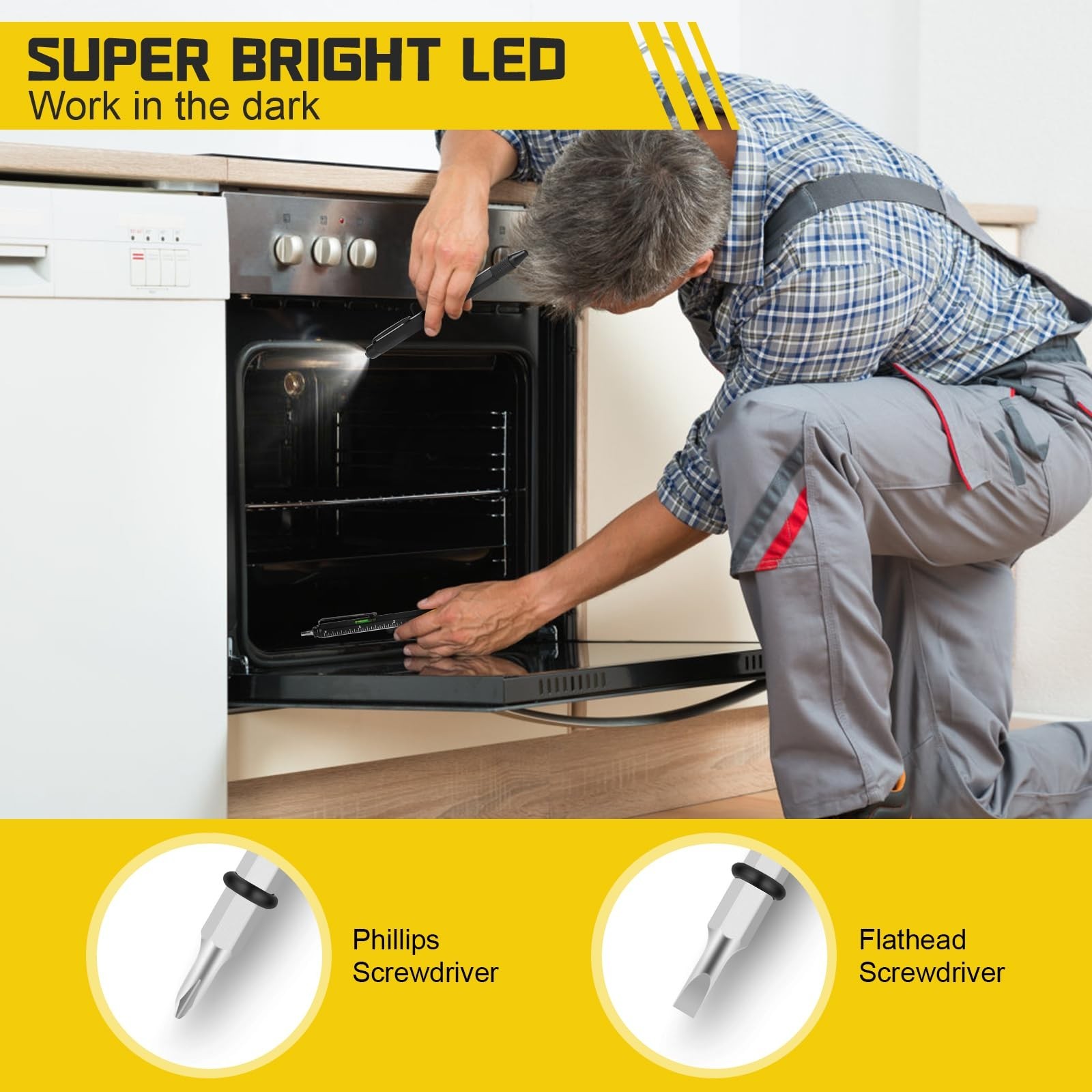 Gifts for Men Who Have Everything – MAFEHAN 9-in-1 Multitool Pen with LED