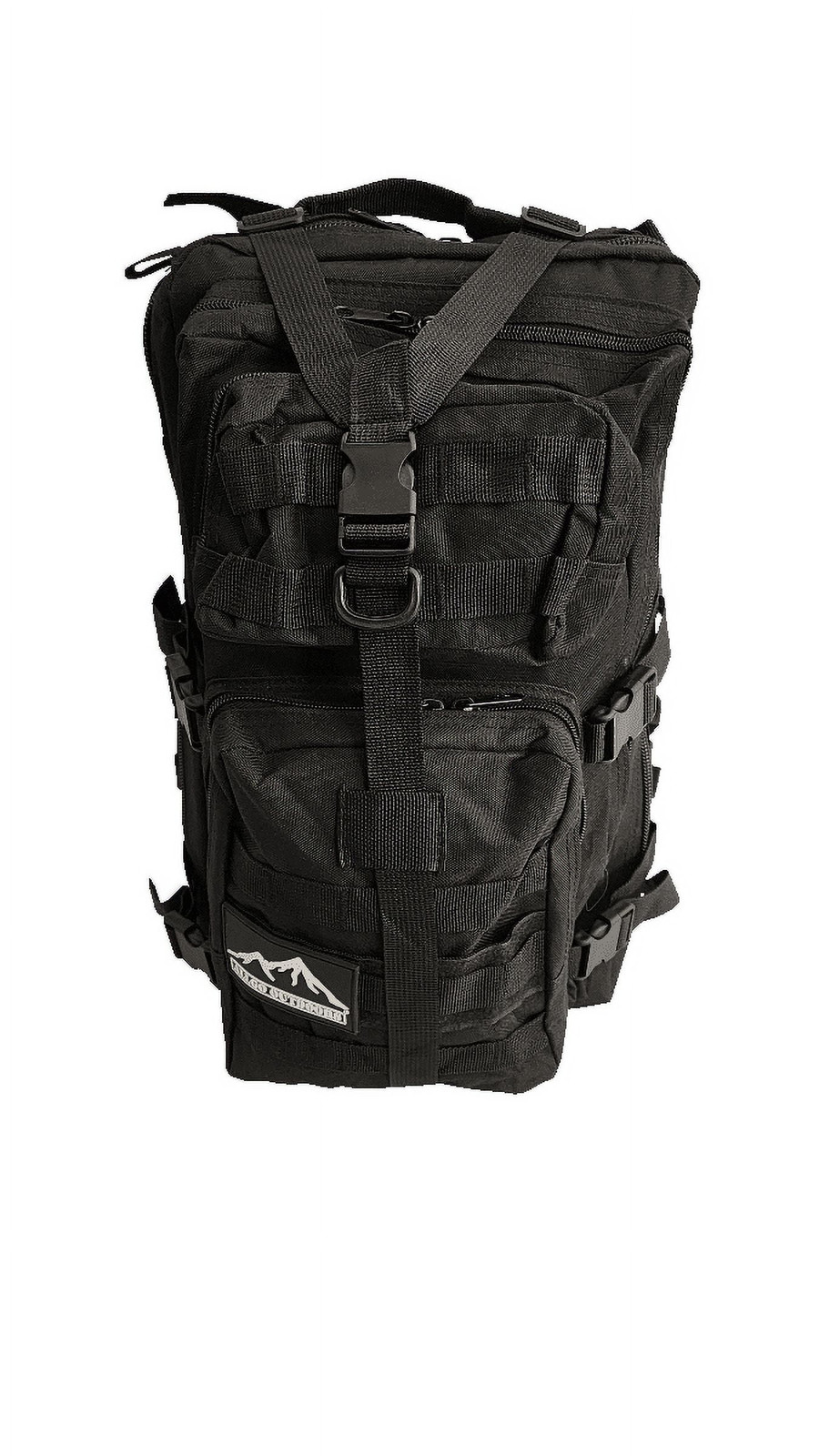 Ultimate Survival and Med Kit Complete 35L Bug Out Bag Backpack – Black