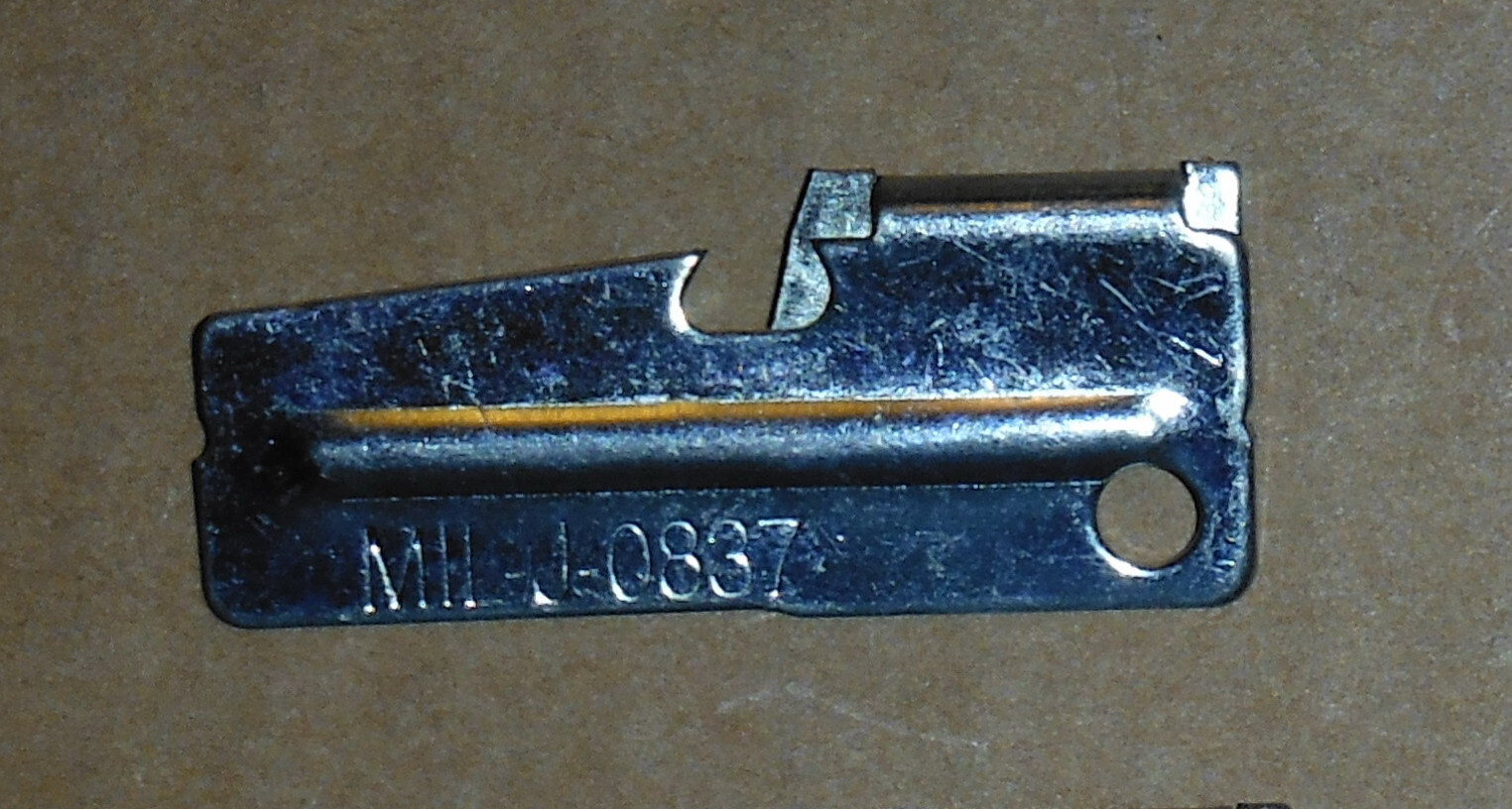 MILITARY ISSUE P38 CAN OPENER Mil-J-0837 USA C Ration Opener