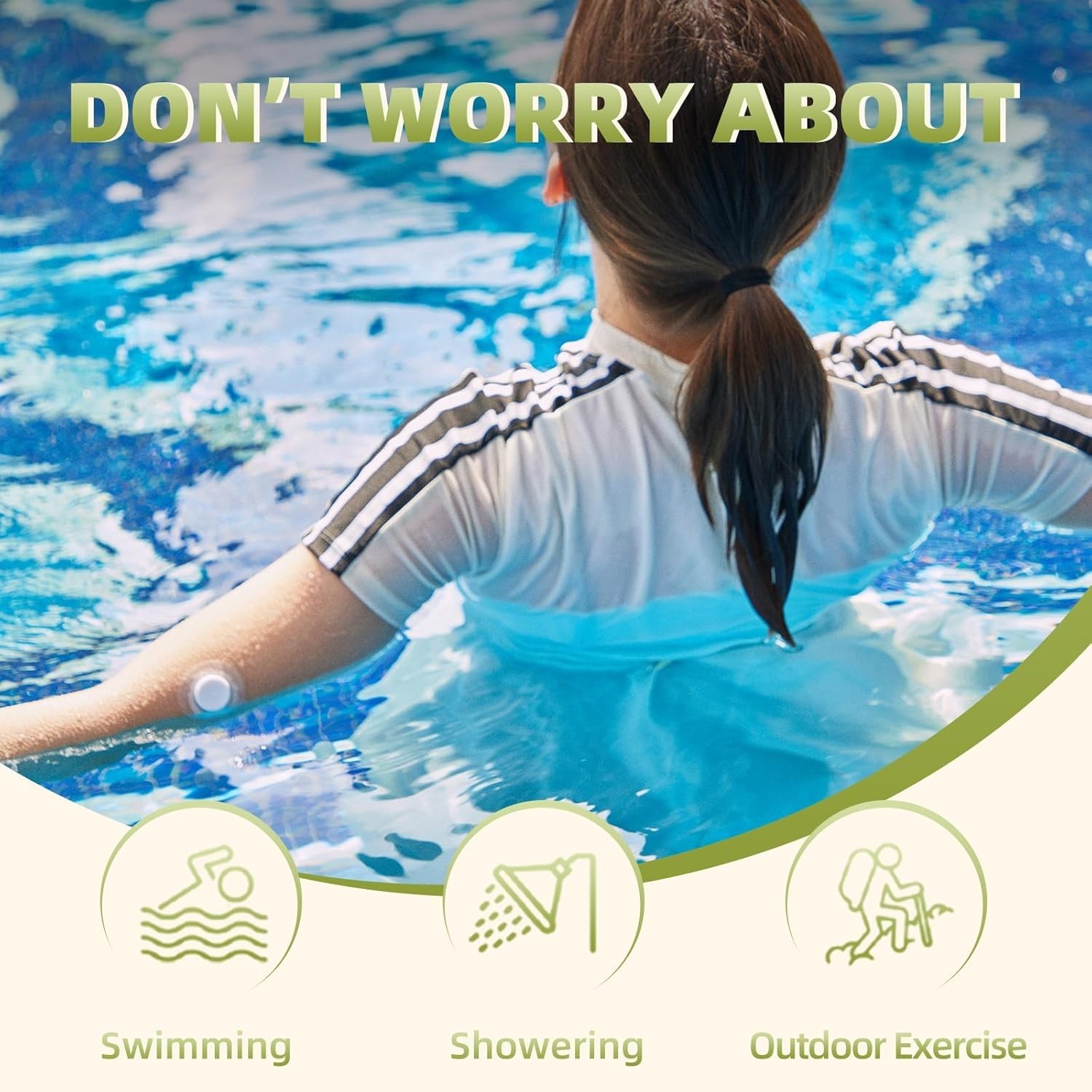 Guard Medi Waterproof & Sweatproof Adhesive Patches for Freestyle Libre 3 – 20ct