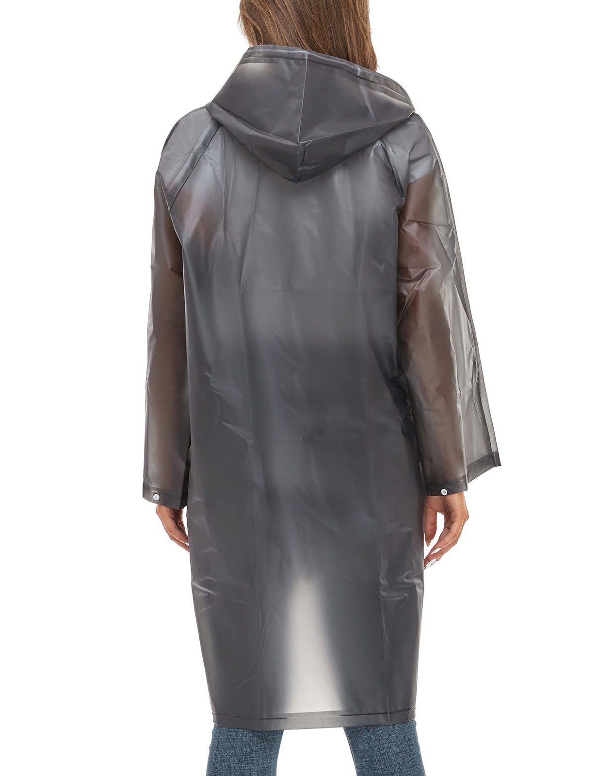 Rain Ponchos for Adults Reusable Raincoats for Women Men with Hood for Hiking…