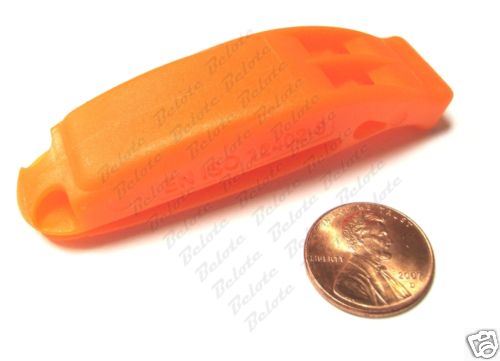Beadless Clip Floating Whistle Safety Emergency New