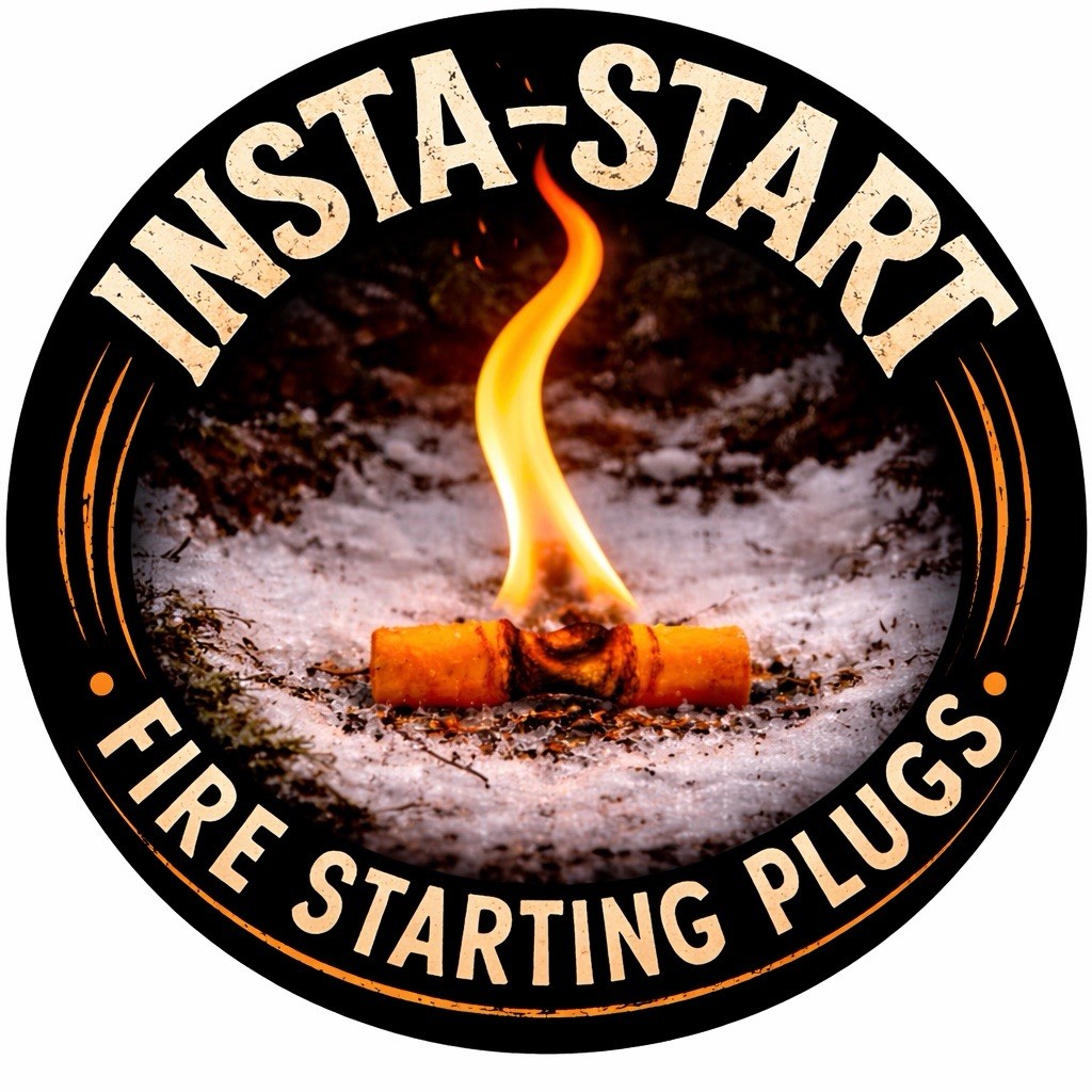 Instant Fire Starting Plugs – Waterproof, Wind Proof, Camping, Hiking, Survival