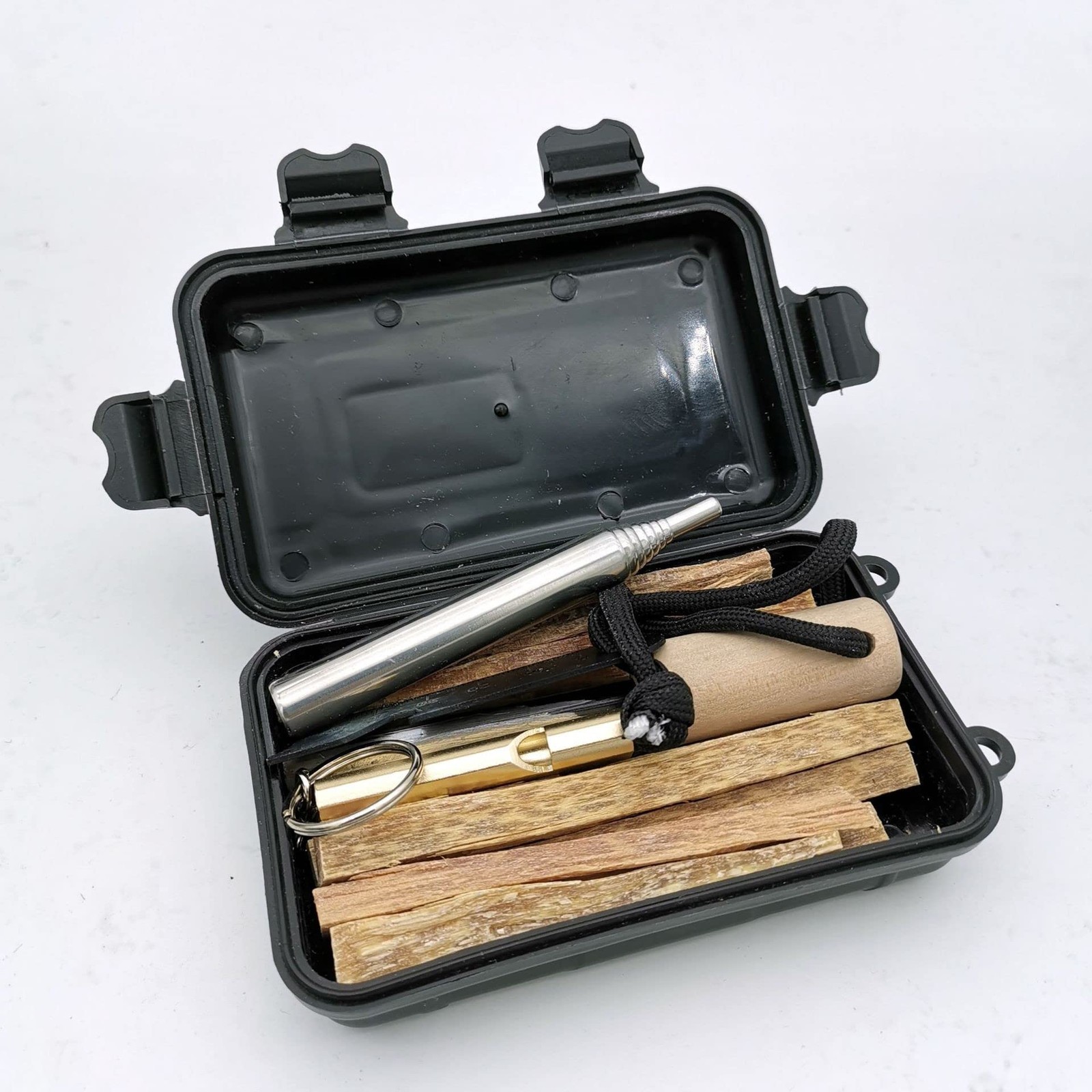 Fire Starting Kit, Outdoor Survival Kit, Includes Multiple Fire Starting Syst…