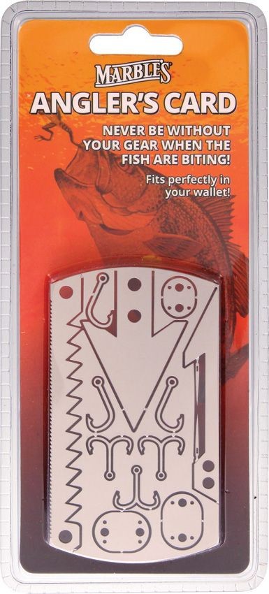 Marbles 421 Stainless Fishing Card Survival Tool