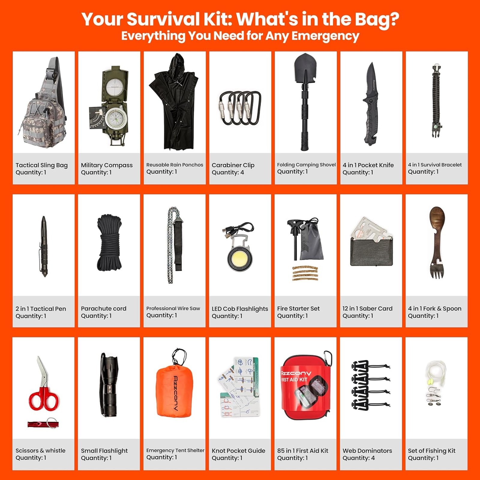 Camping Survival Kits