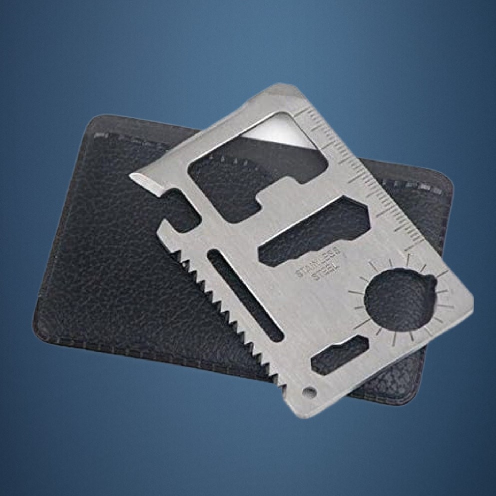 11-in-1 Multi-function Portable Stainless Steel Survival Tool